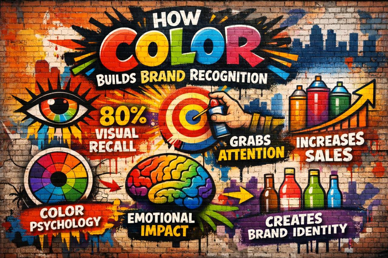 How Color Builds Brand Recognition